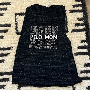 Peloton Bella Canvas Pell Mom Muscle Tank